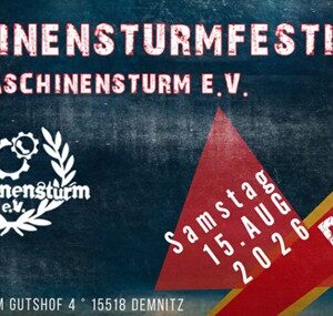 Maschinensturm Festival 2026 Samstag